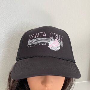 Otto santa cruz california truckers black hat one size
